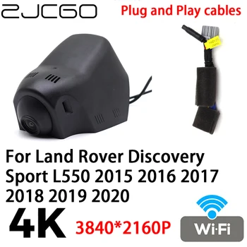 ZJCGO 4K 2160P Avto DVR Dash Cam Video Snemalnik Plug and Play za Land Rover Discovery Šport L550 2015 2016 2017 2018 2019 2020 - Slike 1  