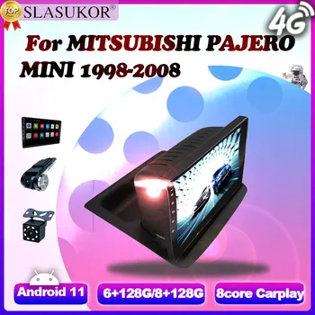9 Inch Android 11 Za MITSUBISHI PAJERO MINI 1998 1999-2008 Fan Carplay Avto Radio Večpredstavnostna Video Predvajalnik Navigacija GPS DVD - Slike 1  