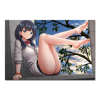 Wall Art Platno Slikarstvo Lepoto Japonski Dekle Slike Odraslih Anime Plakatov in Fotografij Za dnevno Sobo, Moderno Odlikovanja - Slike 1  