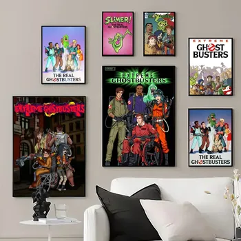 RISANKA E-Extreme G-Ghostbusters Poster Tiskanje Stenske Slike Dnevna Soba Dekoracijo Doma Majhne - Slike 1  