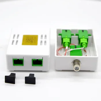 brezplačna dostava FTTH pasivne vozlišče z WDM optični sprejemnik, SC/APC/UPC optičnega signala v RF signal pretvornika, - Slike 1  