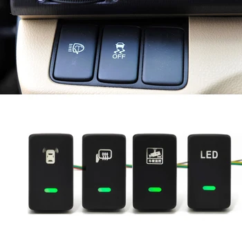 1PC Avto LED Luči, Kamere za Spremljanje Volan Ogrevanje Gumb Zadnja svetilka za meglo Za Honda CRV Odyssey Državljanske Fit 2008 - 2013 - Slike 1  
