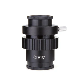 CTV 1/2 1/3 1X Adapter Za 0,3 X 0,5 X C nastavek Objektiva Adapter Za SZM Video Digitalni Fotoaparat Trinocular Stereo Mikroskop Dodatki - Slike 1  