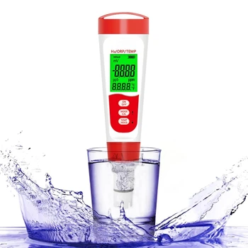 Vodik Steklenico Vode Test Meter, 3 V 1 H2/ORP/Temp Digitalni Vodika Ravni Tester Pero Za Vsakodnevno Pitje Vodik Voda Trajno - Slike 1  
