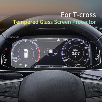 Avto Nalepke Metrov Screen Protector Za VW T-Cross 2023 Tcross Kaljeno Steklo Zaščitno folijo Navigacije Vozila Dodatki - Slike 1  