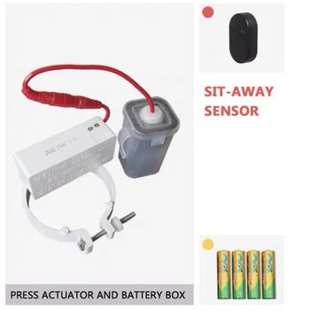 Wc Samodejno Flusher Brezžično Smart Senzor Na Dotik Wc Kopalnica Dobite-Brezplačno Off-Sedež Stopala Zaznavanje Dodatki - Slike 1  