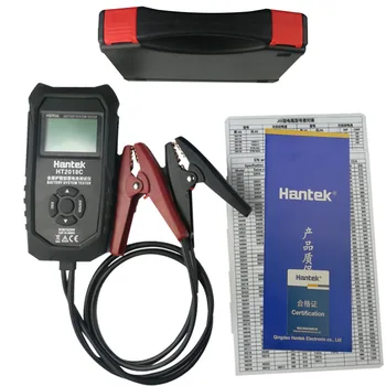 Hantek Avtomobilski Akumulator Sistem Tester HT2018B Digitalni LCD Bateria Zmogljivost Polnjenja Analyzer 6V/12V/24V - Slike 1  