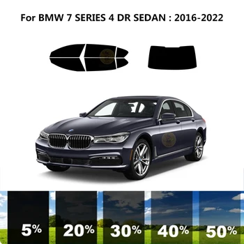 Precut nanoceramics avto UV Okno Odtenek Komplet Avtomobilsko Okno Film Za BMW 7 SERIES G11/G12 4 DR LIMUZINA 2016-2022 - Slike 1  