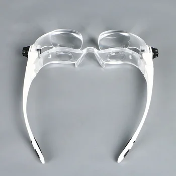 Lupo 3.8 X Nosilec za TV Očala Glavo Loupe Očala Povečevalna Stekla s Držalo Očal Primeru - Slike 1  