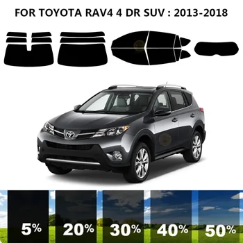 Precut nanoceramics avto UV Okno Odtenek Komplet Avtomobilsko Okno Film Za TOYOTA RAV4 4 DR SUV obdobje 2013-2018 - Slike 1  
