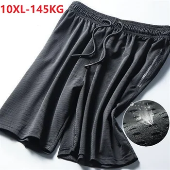 poletje Moških luknjo hlače Dihanje hlače quick dry priložnostne iz vrat ohlapne hlače plus velikost 9XL 10XL hlače elastičnost mferlier 54 - Slike 1  