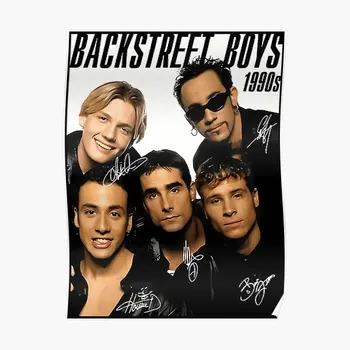 Bsb Backstreet Boys Plakat Sodobne Dom Dekor Steno Smešno Dekoracijo Umetnosti Zidana Soba Tiskanja Slikarstvo Sliko Letnik Brez Okvirja - Slike 1  