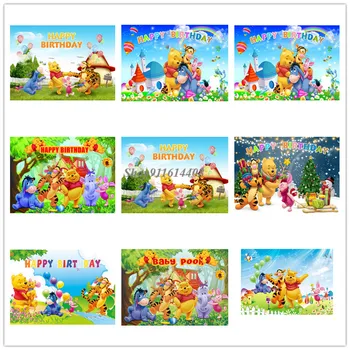 Platno Slikarstvo Disney Klasična Animacija Winnie The Pooh Tigger Fotografij in Plakatov Stenskih slikah, Otroci Dnevni Sobi Doma Dekor - Slike 1  