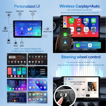 Android 13 QLED Za Suzuki Jimny 2007 - 2012 Avto Radio Multimedijski Predvajalnik Videa, GPS Navigator Stero Auto 2 DIN 360 Fotoaparat 4G WIF - Slike 2  
