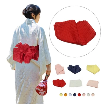 Japonski Tradicionalni Kimono Obi Yukata Pasu Gejša Kimono Pasu Pasu Lady Sladke Jutranje Lok Kravato Nastavitev Pasu Kimono Dodatki - Slike 2  