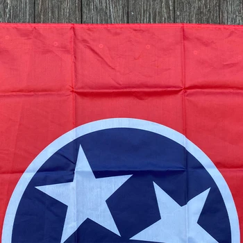 xvggdg 90x150cm AMERIŠKI zvezni državi Tennessee Zastavo Poliester Zastavo z Medenina Grommets, 3 X 5 Ft - Slike 2  