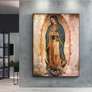 Dan Device Guadalupe V Mehiki Platno Slikarstvo Znanih Plakatov in Fotografij Wall Art Slik, Dnevna Soba Dekor - Slike 2  