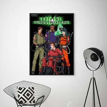RISANKA E-Extreme G-Ghostbusters Poster Tiskanje Stenske Slike Dnevna Soba Dekoracijo Doma Majhne - Slike 2  