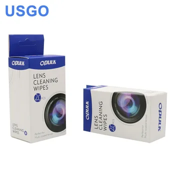 USGO Objektiv Čiščenje Robčki za 10.6 um CO2 in 1064nm Fiber Laser Leče ogledalo 20 Kos Pack - Slike 2  