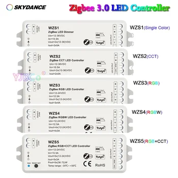 ZigBee 3.0 Tuya LED Trak Krmilnik se Uporablja za nadzor RGB, RGBW, RGB+SCT, barvna temperatura ali enotni barvni LED trakovi - Slike 2  