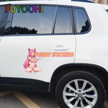 FUYOOHI Friea Anime Avto Nalepke Nepremočljiva Motoristična Nalepke Vinyl Car Wrap Osebnost Ustvarjalne Grafike - Slike 2  