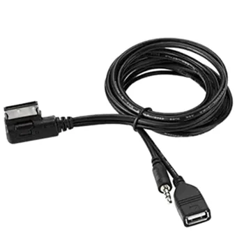 Avto Avdio Kabel USB Avto Pretvorbo Kabel za A1 A3 A4L A5 A6L A8 V3 V5 V7 TT z AMI Vmesnik z MDI-BOX Vmesnik - Slike 2  