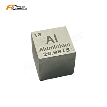 Prodaja Aluminij Metal Periodična Tabela 10 mm 1 cm Kocka 99.99 Čisti - Slike 2  